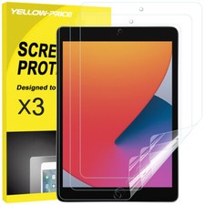 Fits iPad 2/3/4/Mini 3Pcs Screen Protectors, Face ID Apple Pencil Compatible