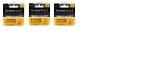 3 NEW MENS 4 PACK REMINGTON 3 BLADE SHAVE PRO TOTAL 12 CARTRIDGES REFILLS