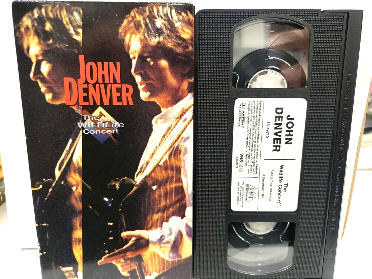 ミュージック John Denver: The Wildlife Concert [VHS] John Denver: The Wildlife Concert (VHS, 1995) 74644971033| eBay