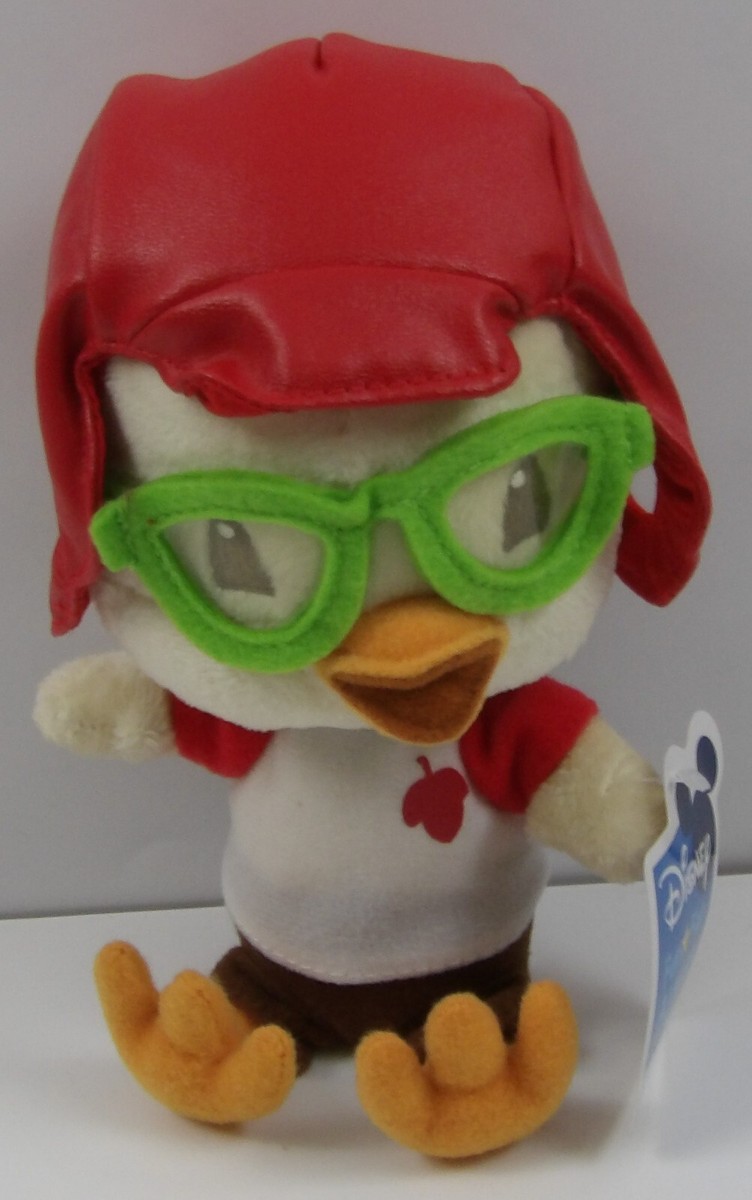 chicken little football helmet Chicken Little w/ Helmet Plush Bobble Head - Disney Fun Fan Amuse by Sega  2006
