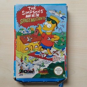 Nintendo NES The Simpsons Bart vs. the Space Mutants in OVP Anleitung PAL B Game