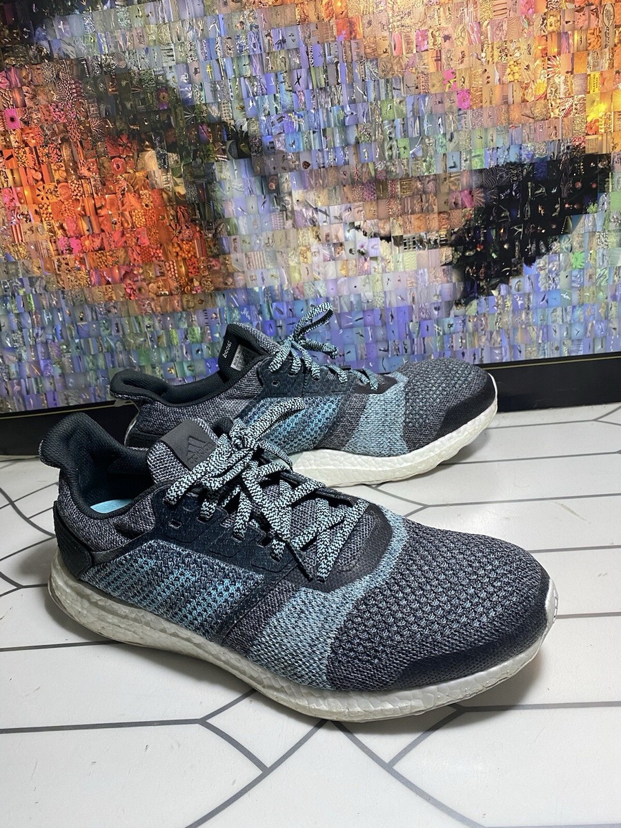 adidas gazelle silver green womens Adidas x Parley Men's Ultraboost Light Core Black / Cloud White / Grey Five  Running Shoes main image 0