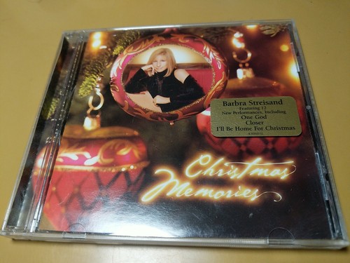 Barbra Streisand - Christmas Memories CD, Hype Sticker, Fast Shipping - Foto 1 di 4