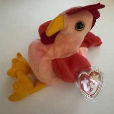 TY Beanie Babies DOODLE the Rooster 3/8/96 Mint MWMT