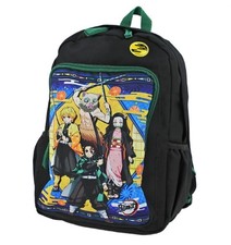 Official Demon Slayer Kids Backpack Tanjiro Nezuko Zenitsu Inosuke School Bag