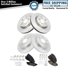 Front & Rear Brake Pad & Rotor Kit Ceramic Fi...