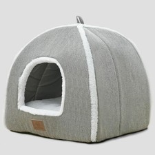 Cat Beds for Indoor Cats-Cat Bed Cave House Tent for Kittens and Small Pets with