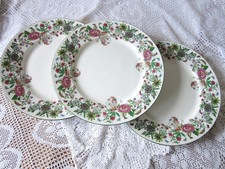 PORTMERION SUMMER GARLAND 10.5" DINNER PLATES x 5   - SUSAN WILLIAMS-ELLIS 1994