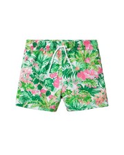 Janie And Jack Palm Print Eco Swim Trunk 1218