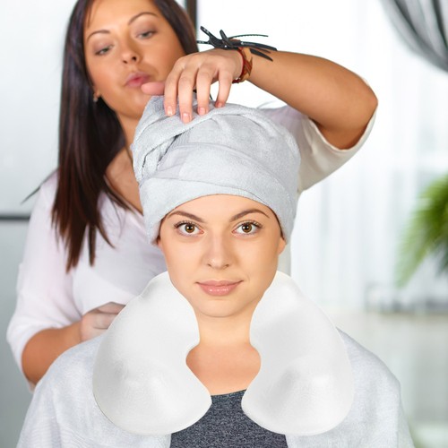 Perm Potion Tray Hair Color Travel Hairdresser Neck Bowl for Pperms - Picture 4 of 12
