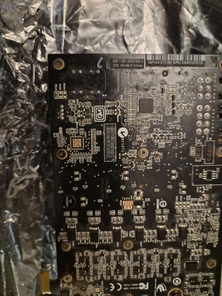 Nvidia GeForce GTX580 Graphics Card - Image 4 of 4