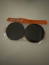 Le Creuset Salt & Pepper Mill Silicone Caps -Set Of Two Black NEW