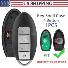 Replacement For 2007 -2011 2012 Nissan Altima Maxima Car Key Fob Remote Shell 4b
