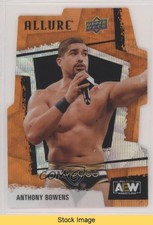 2022 Upper Deck Allure AEW Orange Slice Die-Cut Anthony Bowens #26 READ uk2
