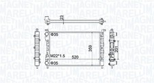 Radiateur Fiat STRADA