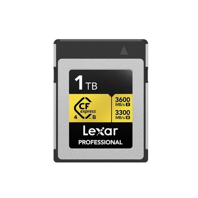 Lexar Lexar 1TB Professional Gold CFexpress 4.0 Type B Card