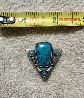Vintage Western Navajo Bolo Tie Clip