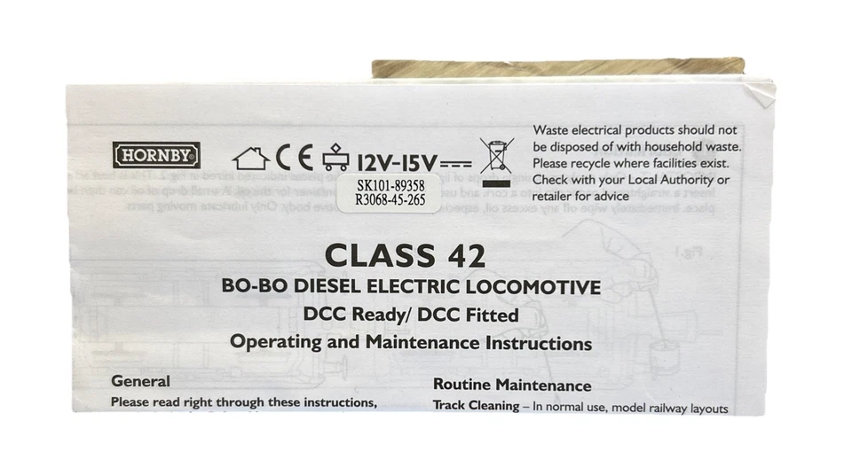 Hornby OO Gauge R3068 BR D802 Class 42 Diesel Loco - Green - DCC Ready - NEW - Image 4 of 4