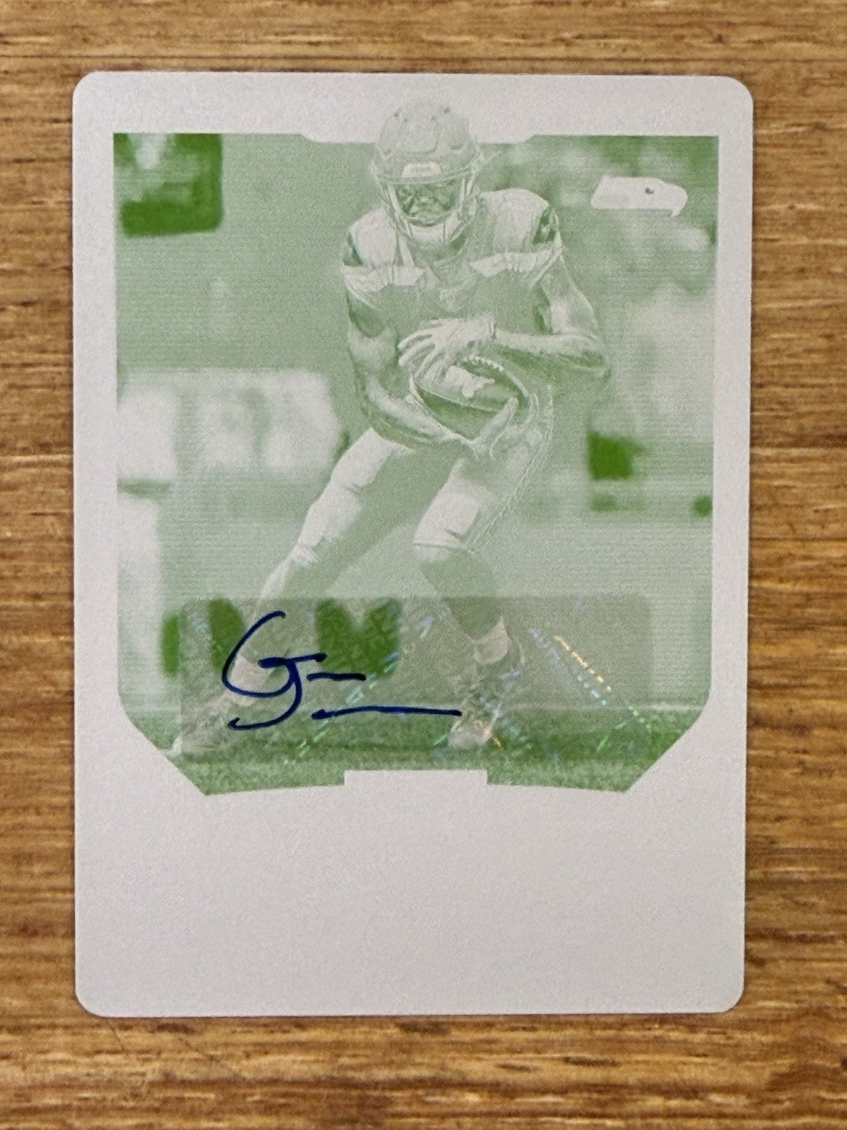 Gary Jennings Jr Panini Playbook #133 Autograph
