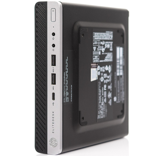 Mini PC Computer Desktop HP Ryzen 5 Ram 8GB SSD 250GB NVMe W11 (Ricondizionato) - Afbeelding 4 van 5