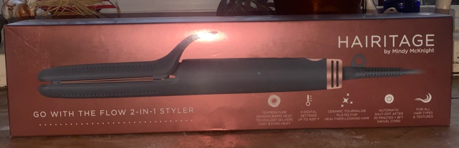 Hairitage by Mindy McKnight Go with the flow 2-in-1 styler 