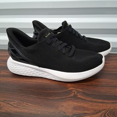 Kizik Athens Hands Free Black Running Shoes Women's Size 8