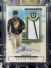 Leo De Vries Auto 2024 Boys of Summer Prospect Material /99 PMS-LDV