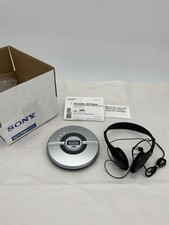 Sony CD Walkman D-EJ109 Portable CD Player Silver Works
