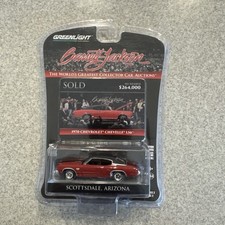 GREENLIGHT BARRETT-JACKSON 1970 RED CHEVROLET CHEVELLE LS6 SERIES 2 SEALED