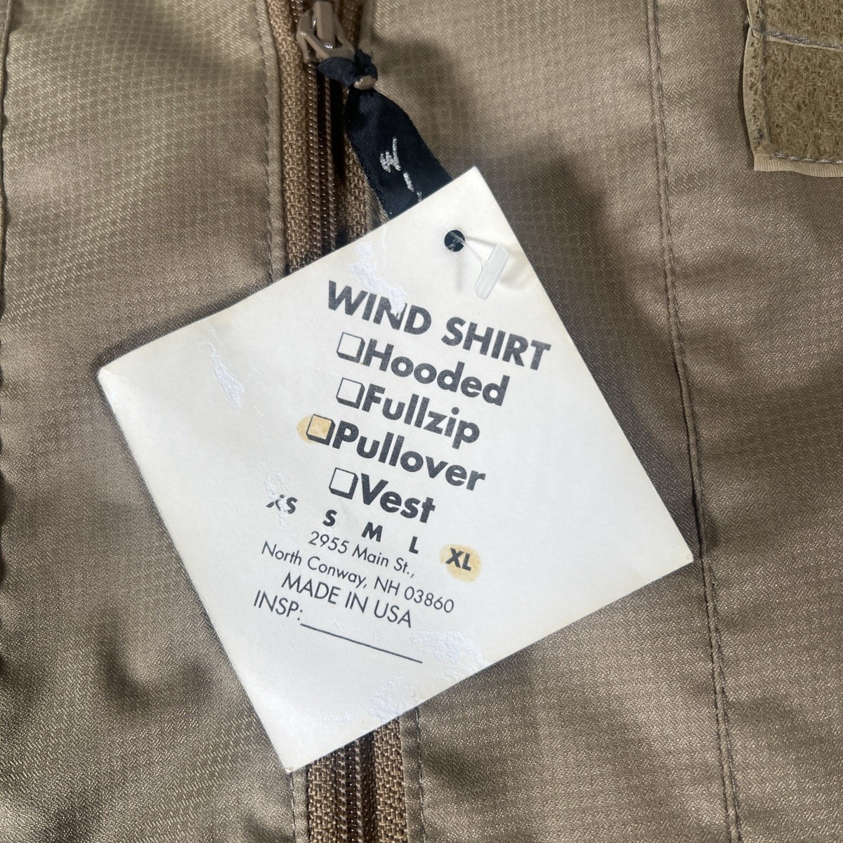 Wild Things Tactical Wind Shirt Jacket Mens XL 1/4 Zip Coyote