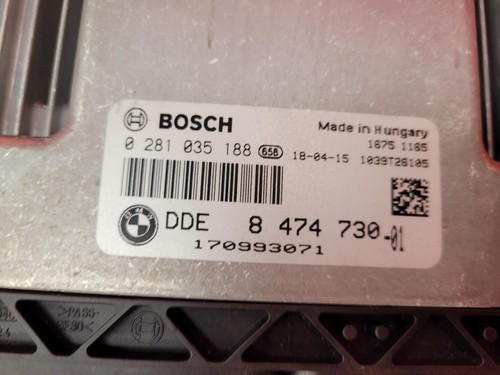 BMW 3 SERIES ECU 2018 2.0L DIESEL  B47D20O0 (B47D20A) - Picture 12 of 15