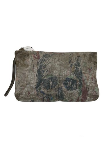 Alexander McQueen Clutch Bag Multicolor Total Pattern Used