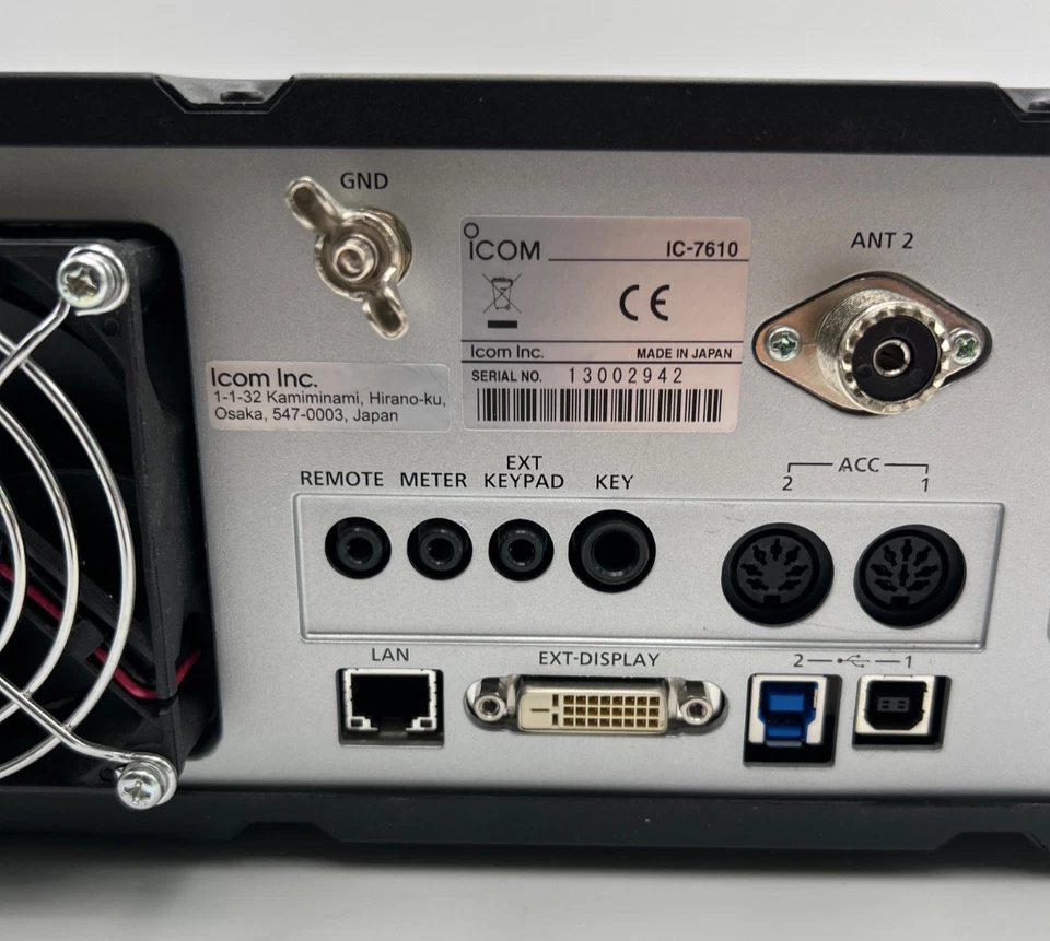 ICOM IC-7610 - HF /50 MHz Transceiver Basisstation, tragbar, - Bild 2 von 4