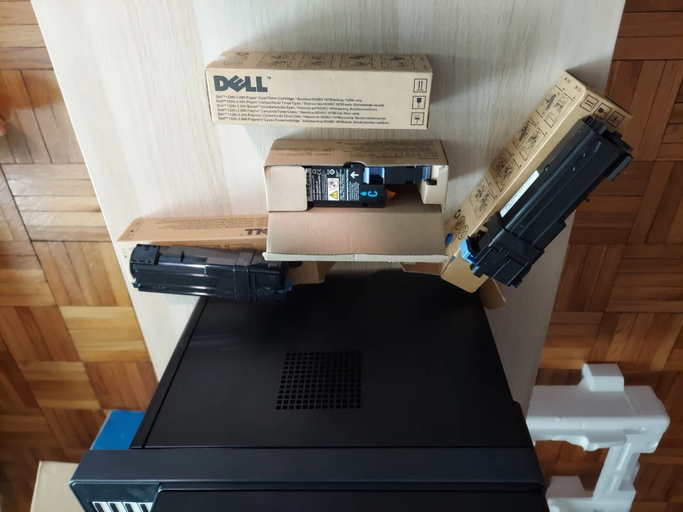 Dell C1765nfw цветной лазерный беспроводной многофункциональный многофункциональный принтер Pg Ct 10 275 - Изображение 4 из 4