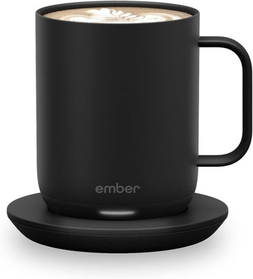 Temperature Control Smart Mug 2, 10 Oz, App-Controlled Heated Coffee Mug with 80
