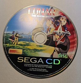 Lunar: The Silver Star (Sega CD, 1993) CIB COMPLETE IN BOX