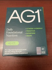AG1 Daily Foundational Nutrition, 40-count (E...