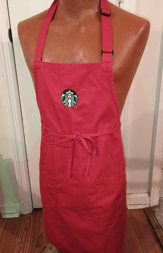 Starbucks Coffee Co OSFM Bib Apron.