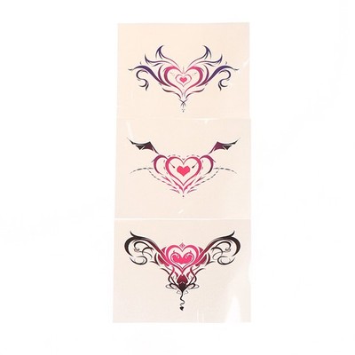 1 Pcs Tatoo Sex Waterproof Temporary Tattoos Womb Fake Tattoos Sticker