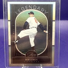 2024 Panini Three and Two - Legendary Bob Lemon #20 21/99