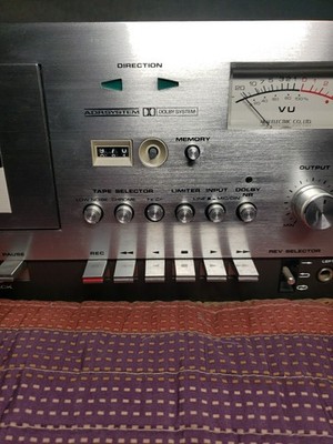 Vintage Akai Gxc-730d Auto Reverse Stereo Cassette Deck for sale