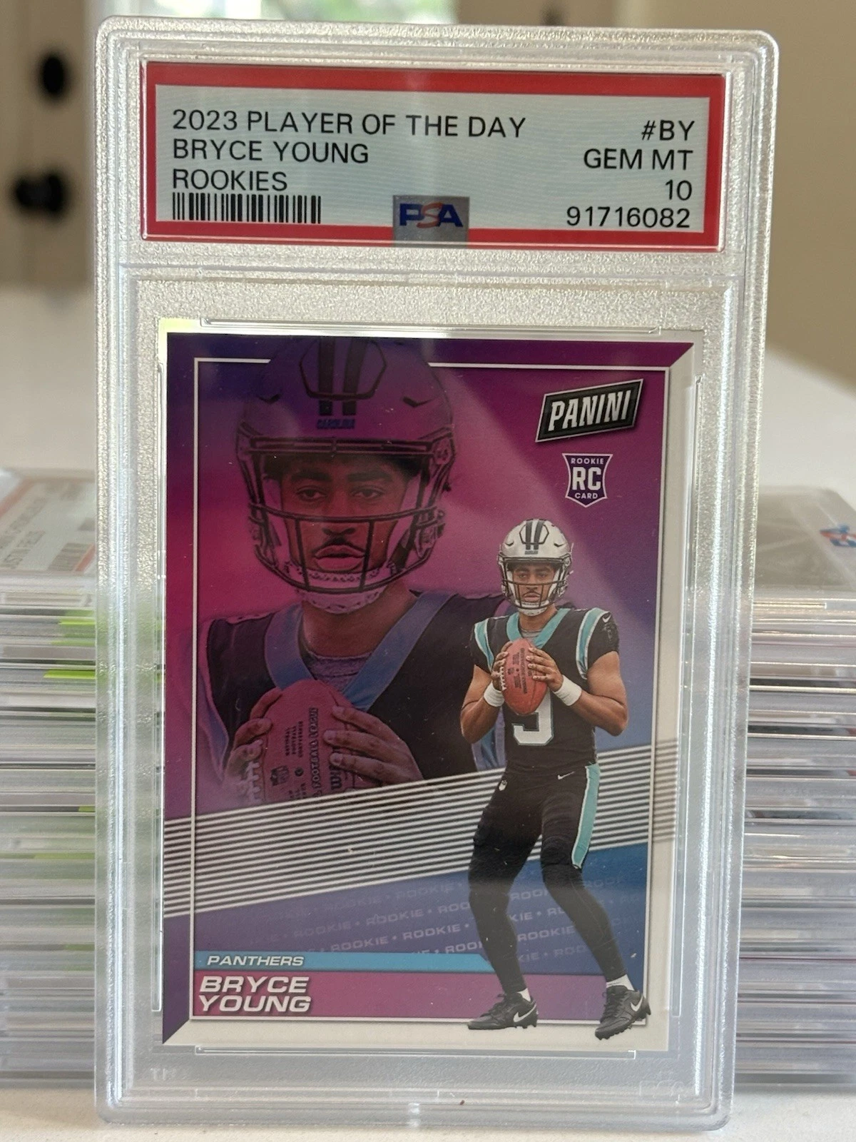 Bryce Young Panini Player of the Day Rookies #BY Base