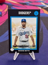 2022 Topps Heritage Mookie Betts 1973 Venezuela Stamp SSP #2 Dodgers