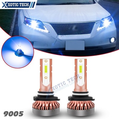 For Lexus 8000K Ice Blue 9005 LED Bulbs Daytime Running Light Conversion Kit