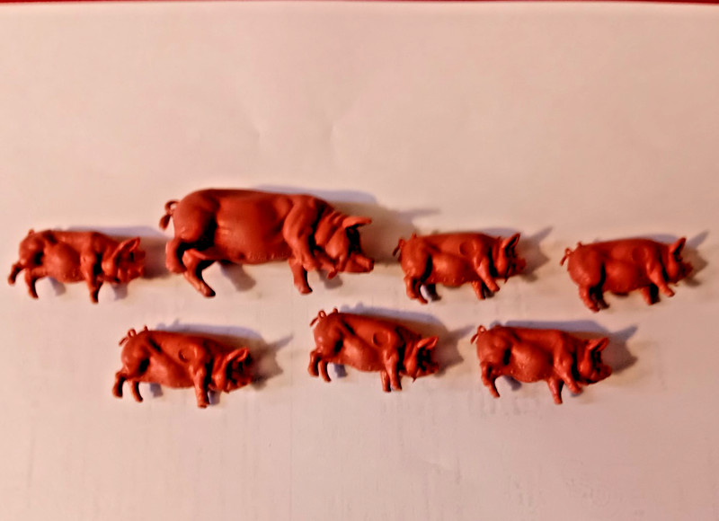 Prodigous Pile of Pink Plastic Pigs - A Pantheon of Pork