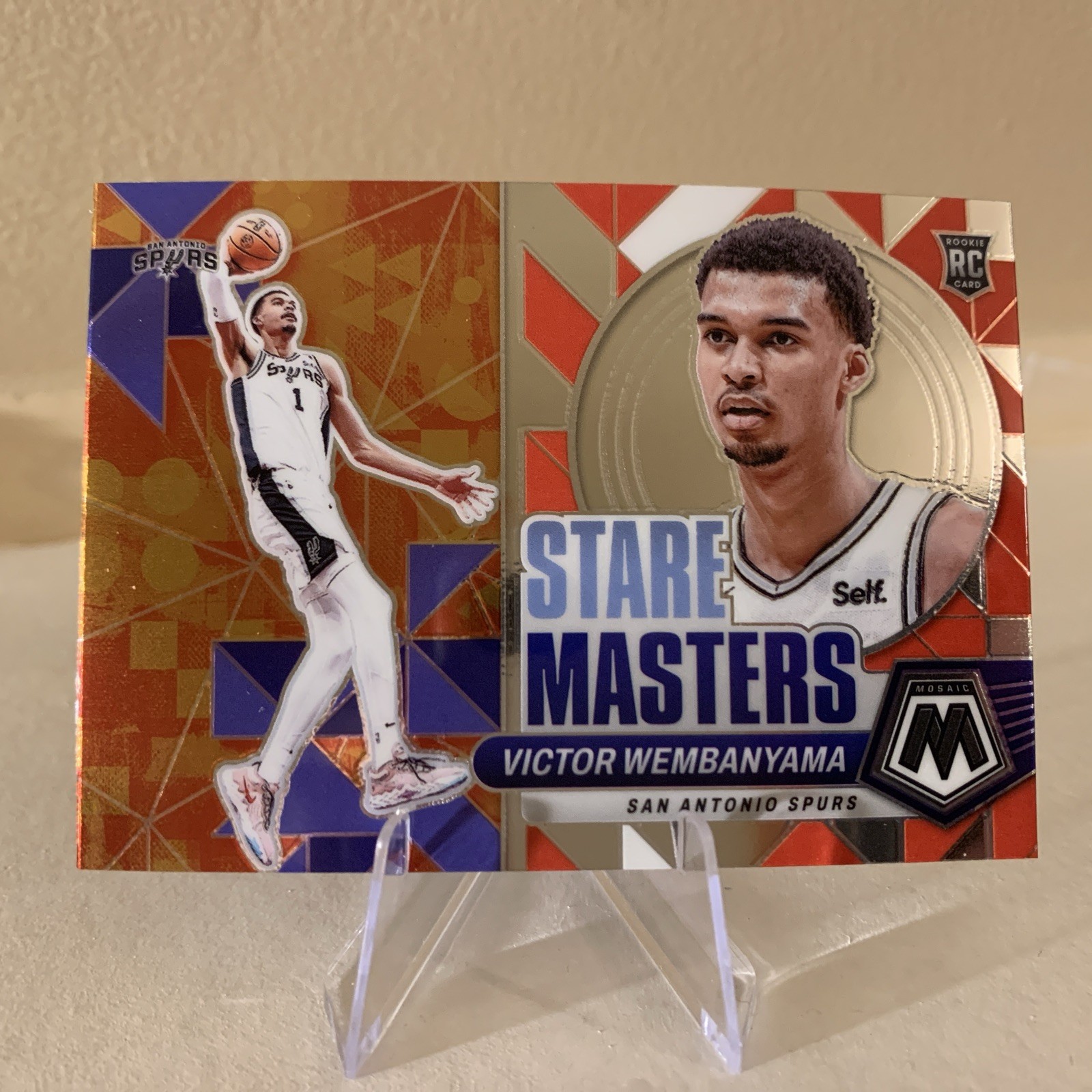 2023-24 Panini Mosaic - Stare Masters Victor Wembanyama #16 (RC)