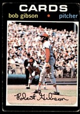 1971 Topps #450 Bob Gibson St. Louis Cardinals