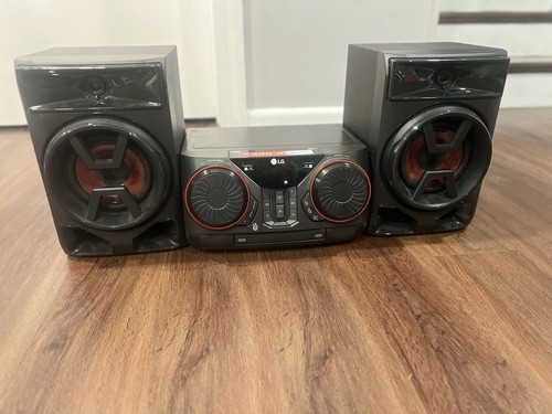LG ckm4 XBOOM 300W Hi-Fi Shelf System with BT Connectivity No Remote Tested - Picture 4 of 9