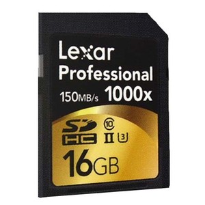 LEXAR Professional 1000x UHS-II 16GB SD Memory Card 