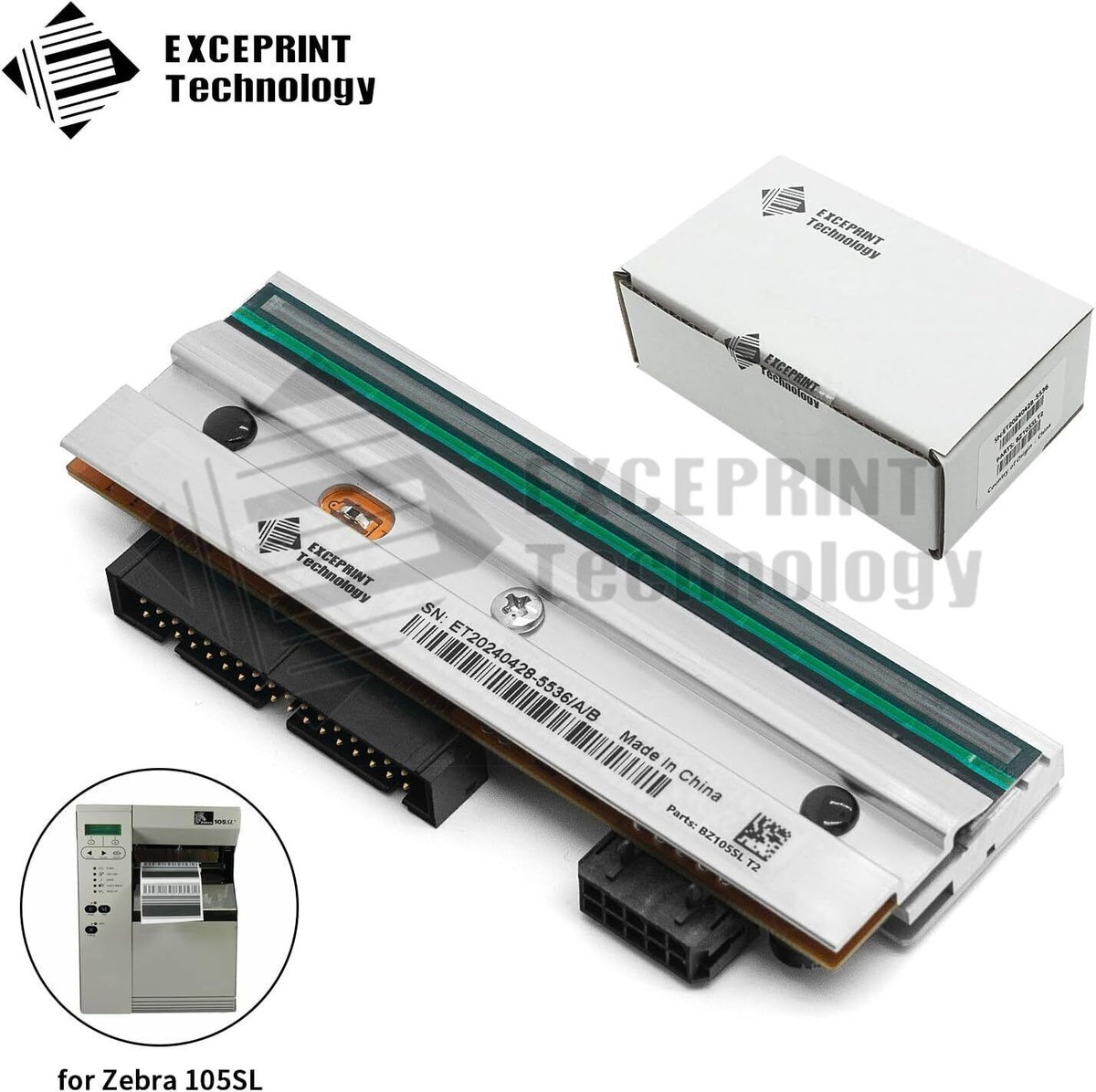 New Printhead for Zebra 105SL Thermal Label Printer Original 203dpi P/N G32432-1M